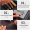 MORFEN Leather Sewing Kit, Leather Stitching Kit, Leather Working Kit with Leather Needles, Sewing Awl, Waxed Thread, Leather Upholstery Repair Kit, Sewing Tools for hand stitching DIY Leather Craft